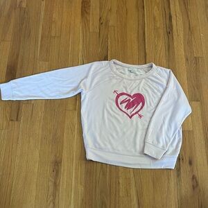 Medium light pink loft outlet super soft sweatshirt.